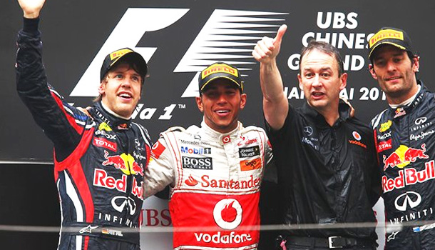 Hamilton megszakította Vettel menetelését, Webber parádézott Kínában